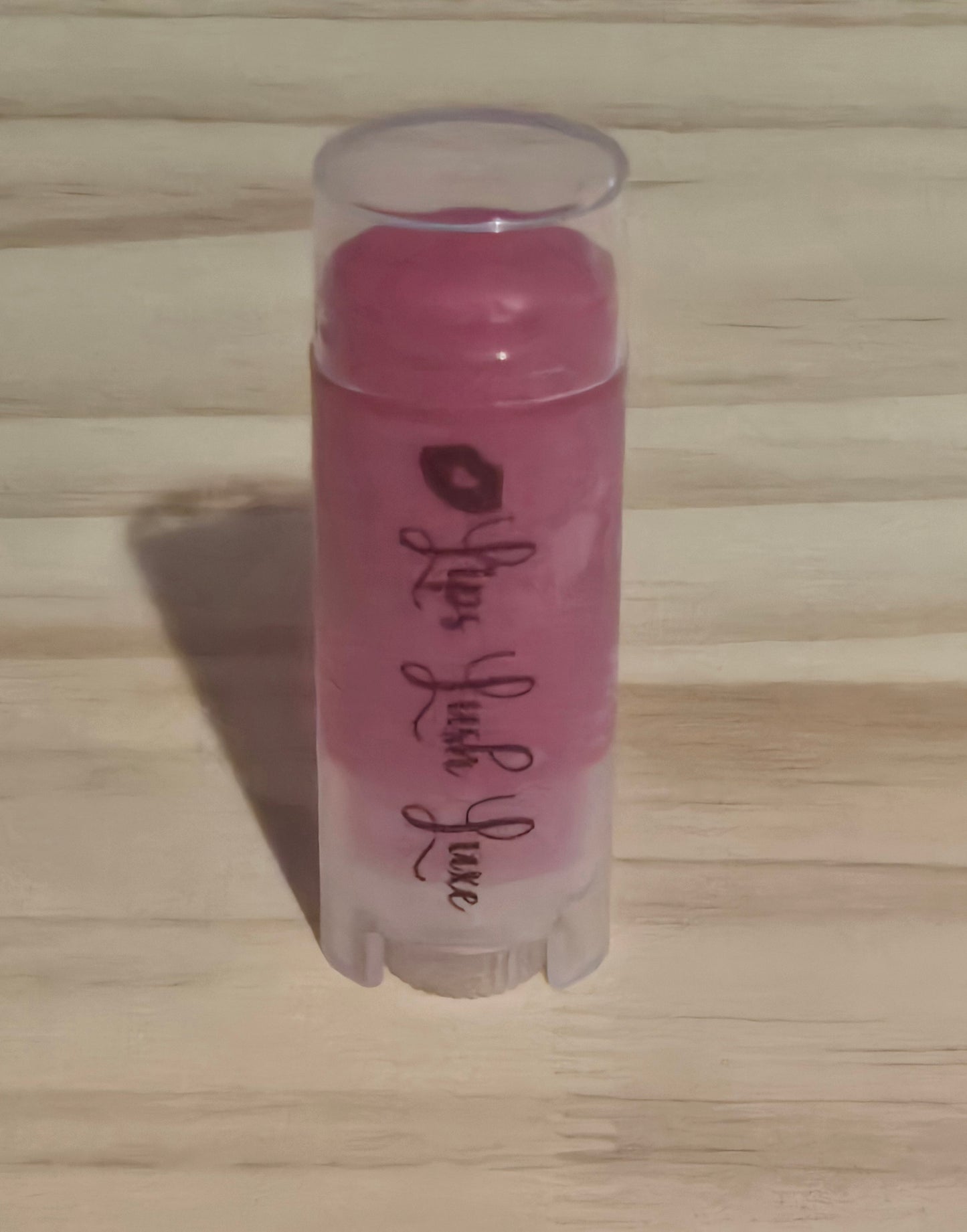 Creamy strawberry lip balm